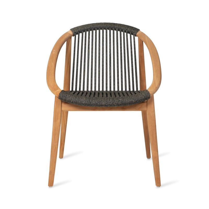 Frida Outdoor Dining Chair - Vincent Sheppard - Outdoor Furniture - Dune White - HORNE