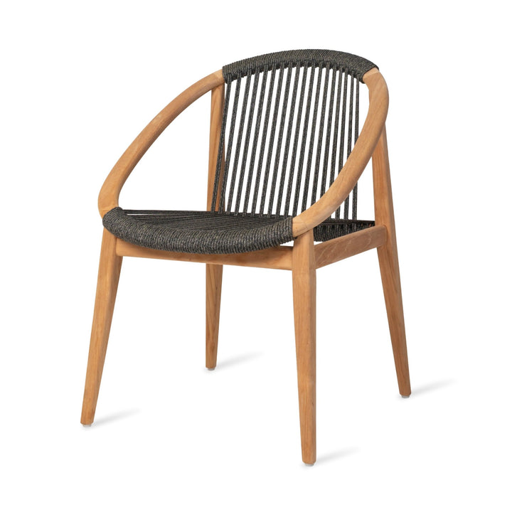 Frida Outdoor Dining Chair - Vincent Sheppard - Outdoor Furniture - Anthracite - HORNE