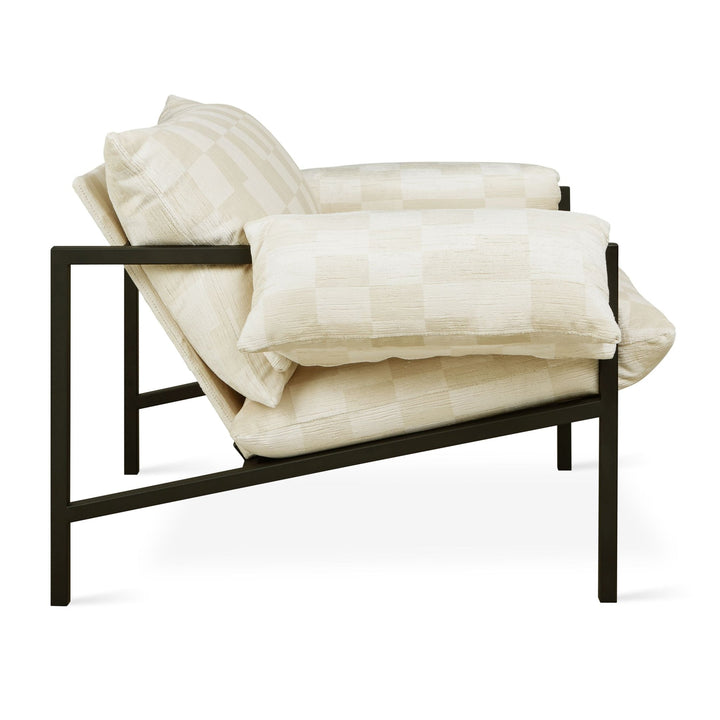 Fulton Lounge Chair - Gus* Modern - Chairs - Rosslyn Argent - HORNE