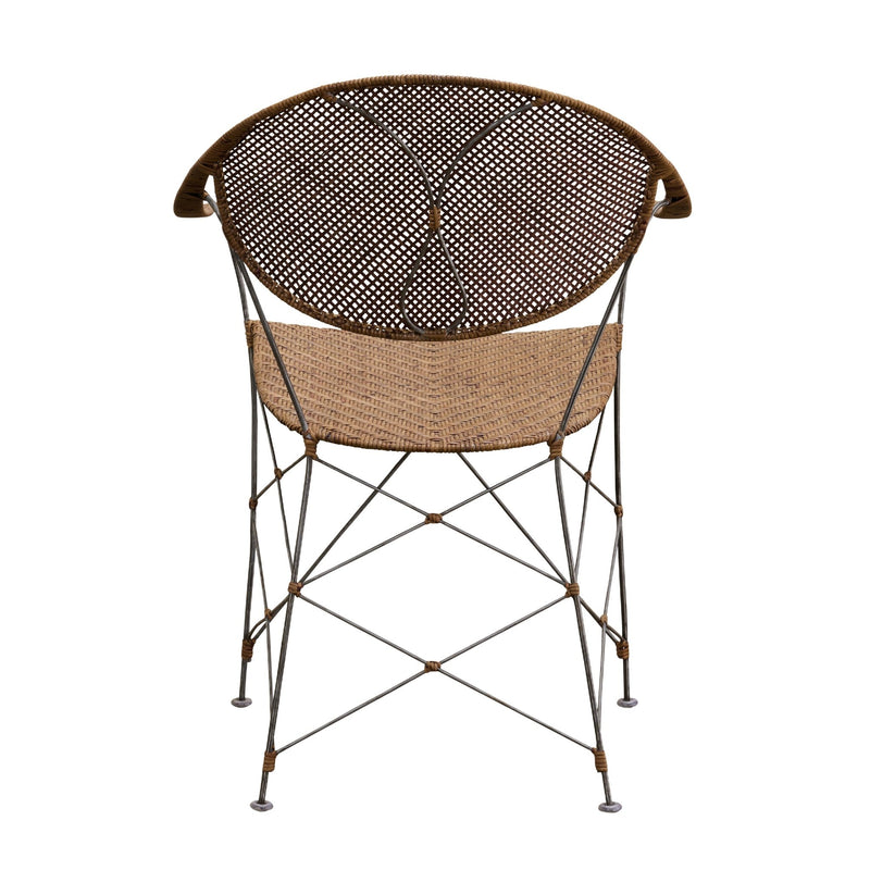 Funky Dining Armchair - Sika Design - Outdoor Furniture - Hazelnut - HORNE