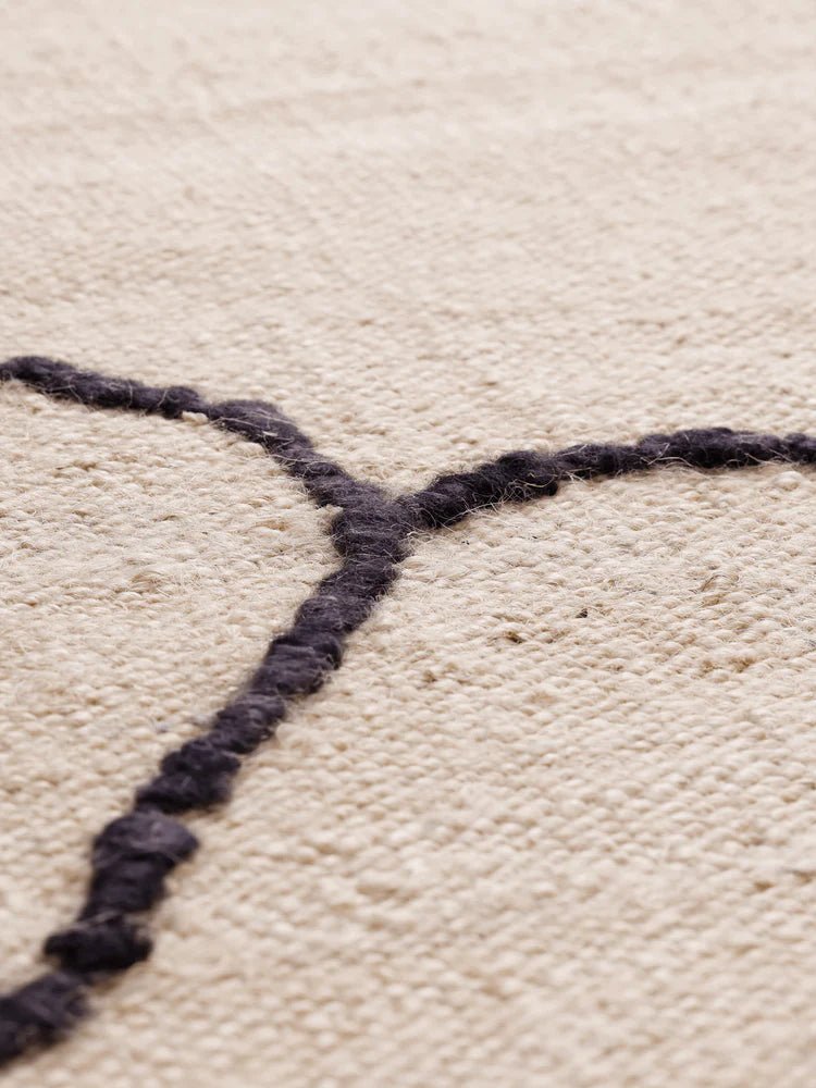 Gesso Jute Rug - Ferm Living Rugs - 78