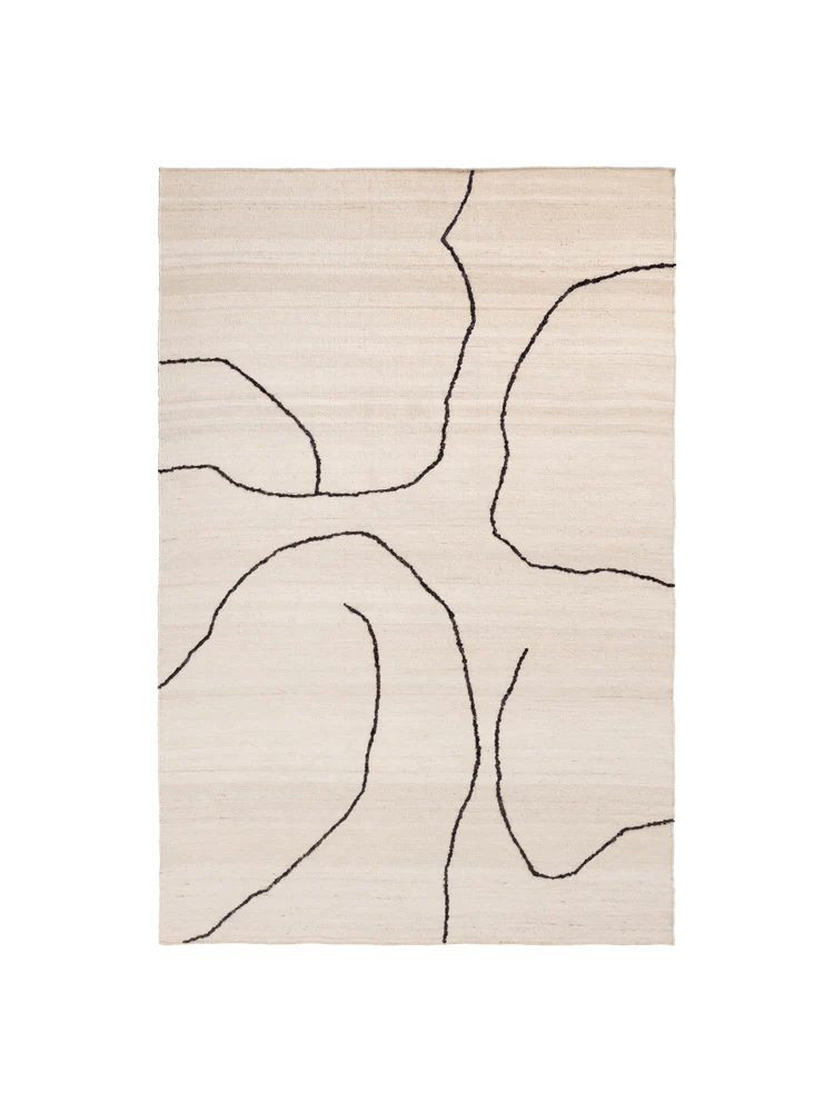 Gesso Jute Rug - Ferm Living Rugs - 78