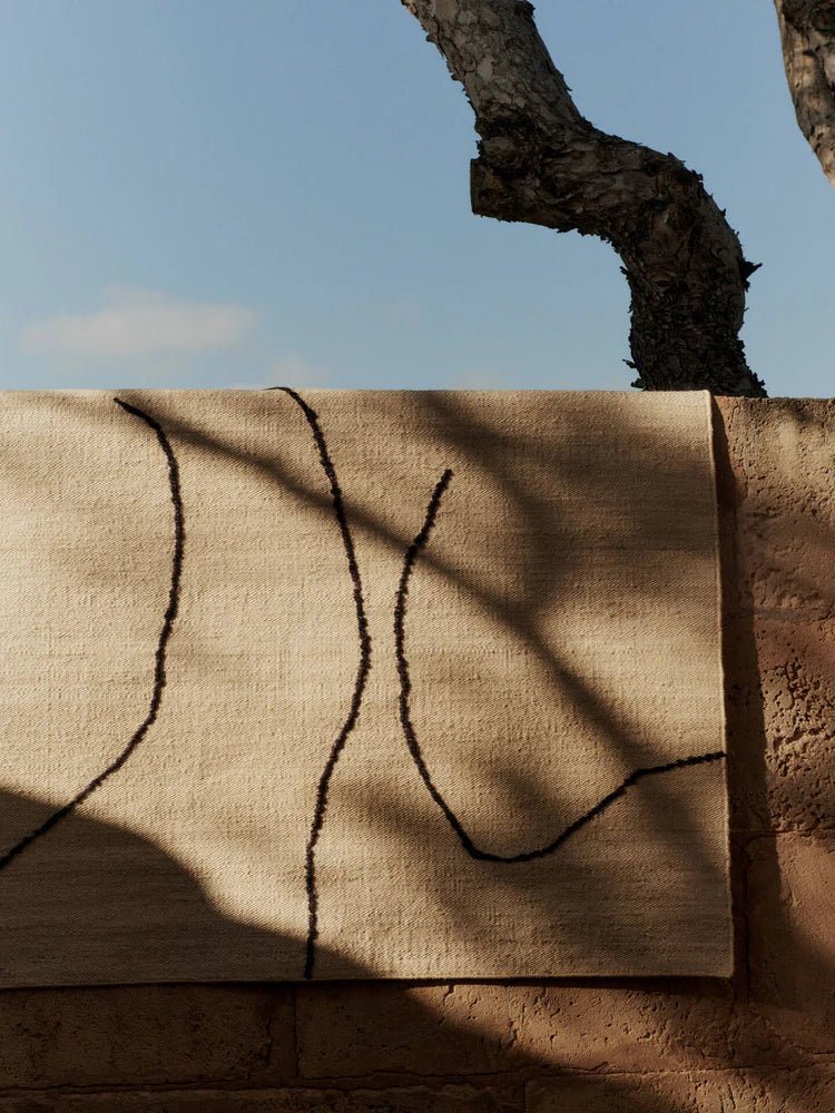 Gesso Jute Rug - Ferm Living Rugs - 78