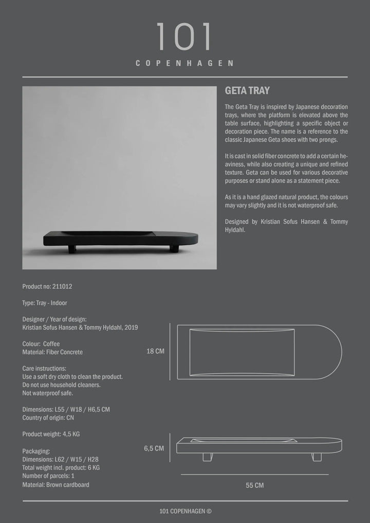 Geta Tray - 101 Copenhagen Storage + Organization - HORNE