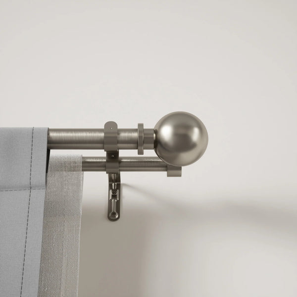 Bolas Double Curtain Rod