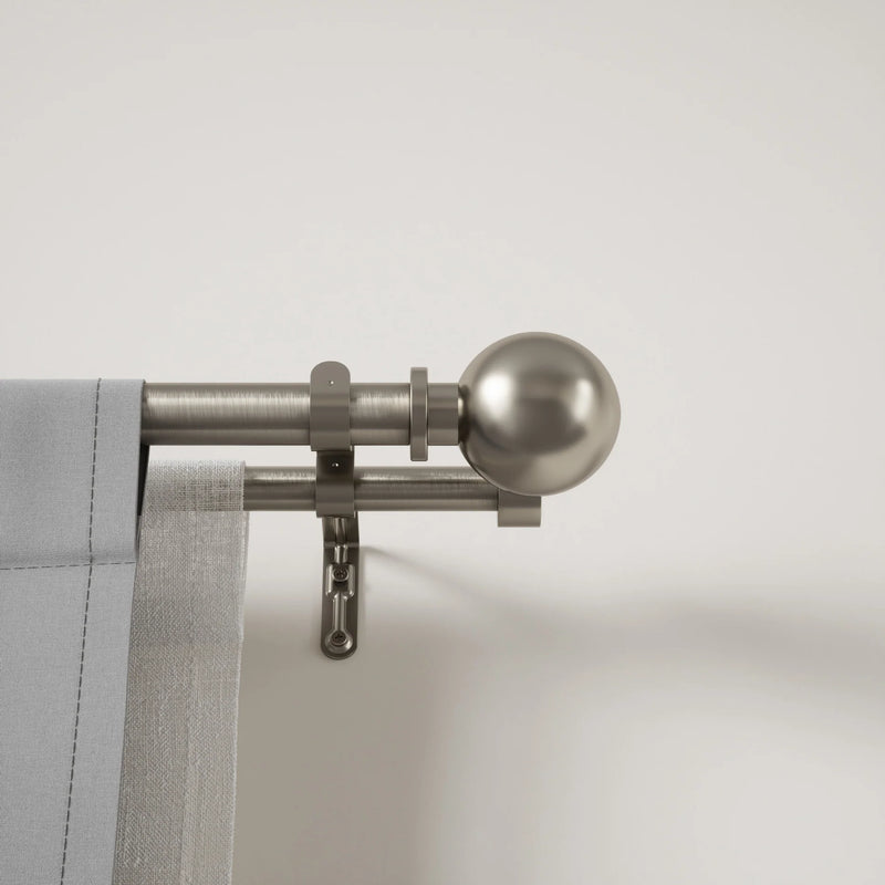 Bolas Double Curtain Rod