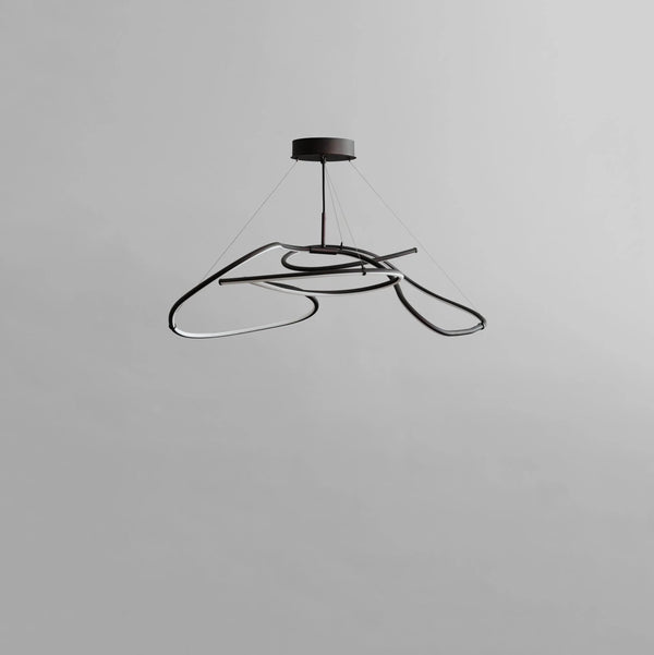 Ghost Chandelier - 101 Copenhagen Lighting - Mini - Burned Black - HORNE