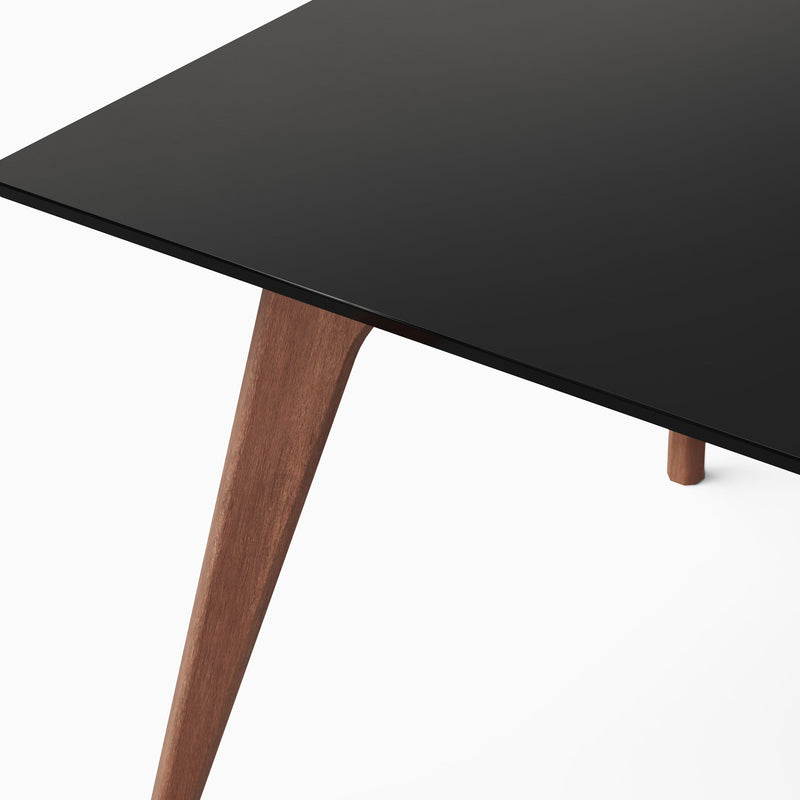 Giane Dining Table - Urbia Tables - Black Nogal - Small - HORNE