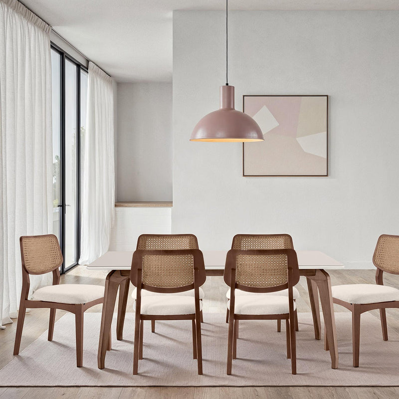 Giane Dining Table - Urbia Tables - Black Nogal - Small - HORNE