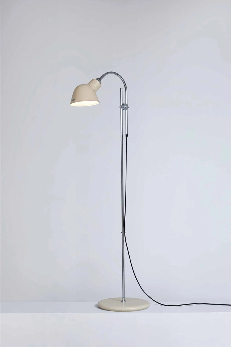 Ginger Floor Light - Original BTC Lighting - Cream - HORNE