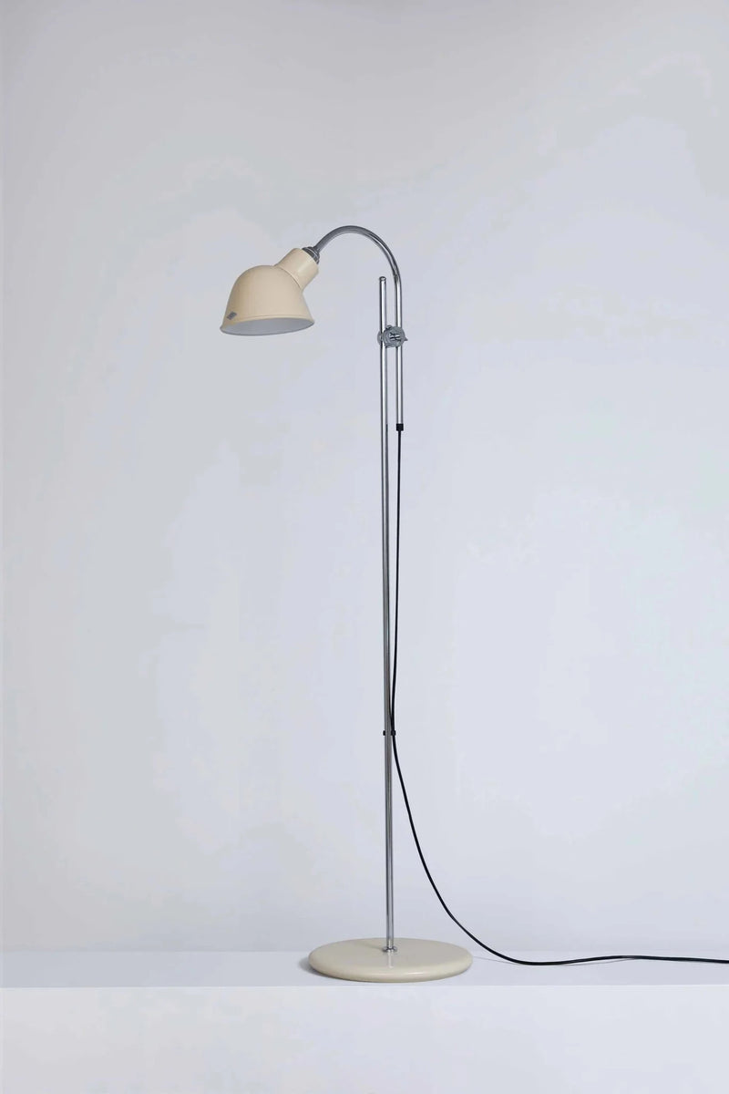Ginger Floor Light - Original BTC Lighting - Cream - HORNE