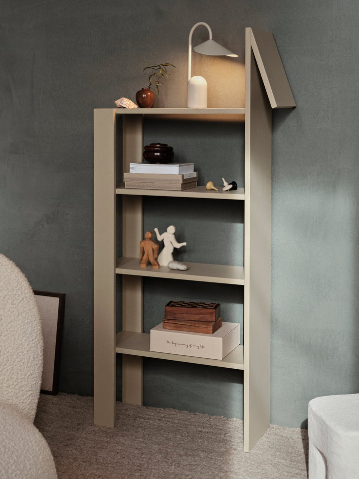 Giraffe Bookcase - Ferm Living Shelving - Poppy Red - HORNE