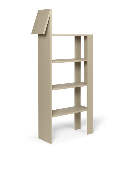 Giraffe Bookcase - Ferm Living Shelving - Poppy Red - HORNE