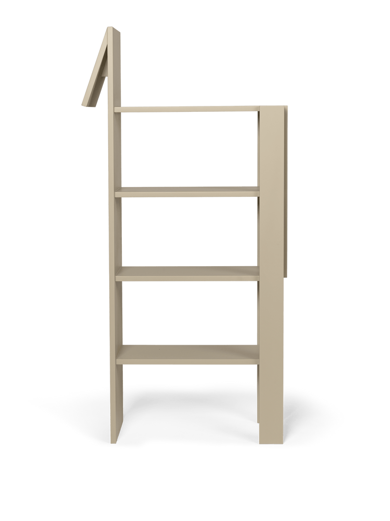 Giraffe Bookcase - Ferm Living Shelving - Poppy Red - HORNE