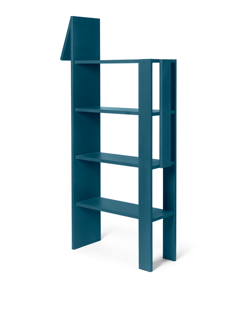 Giraffe Bookcase - Ferm Living Shelving - Poppy Red - HORNE