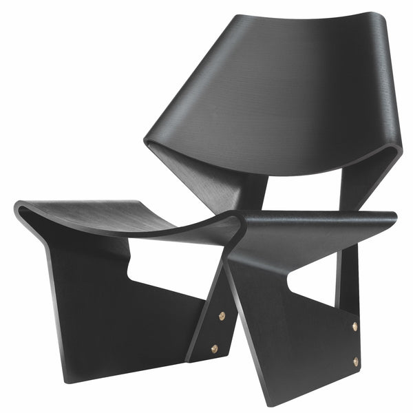 GJ Bow Chair - Lange Production Chairs - Black - HORNE