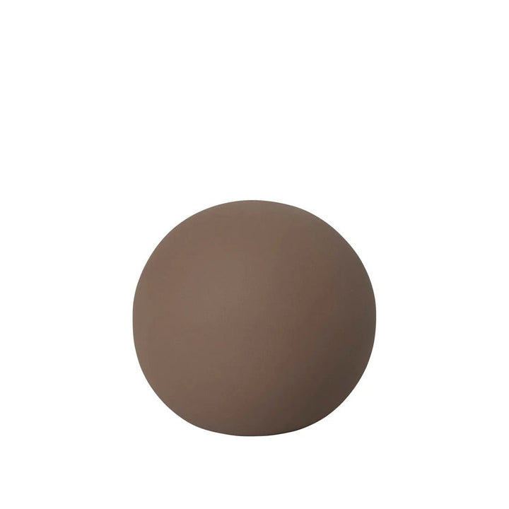 Globe Sculpture - Kristina Dam Art + Objects - Medium - Dark Brown - HORNE