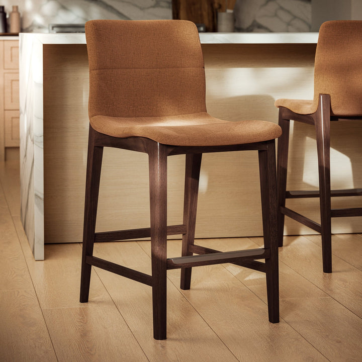 Godan Counter Stool - Urbia Chairs - Jackpot Terracotta Nogal - HORNE