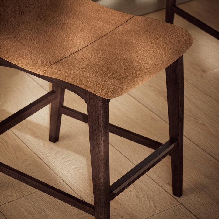 Godan Counter Stool - Urbia Chairs - Jackpot Terracotta Nogal - HORNE