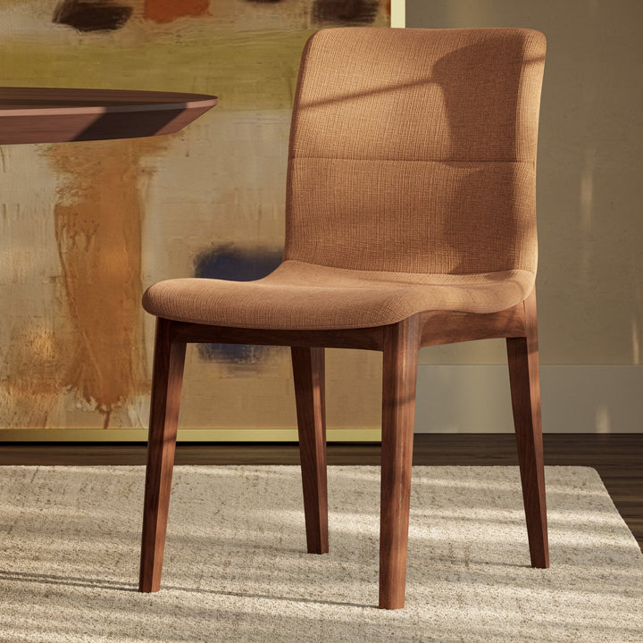 Godan Side Chair - Urbia Chairs - Jackpot Terracotta Nogal - HORNE