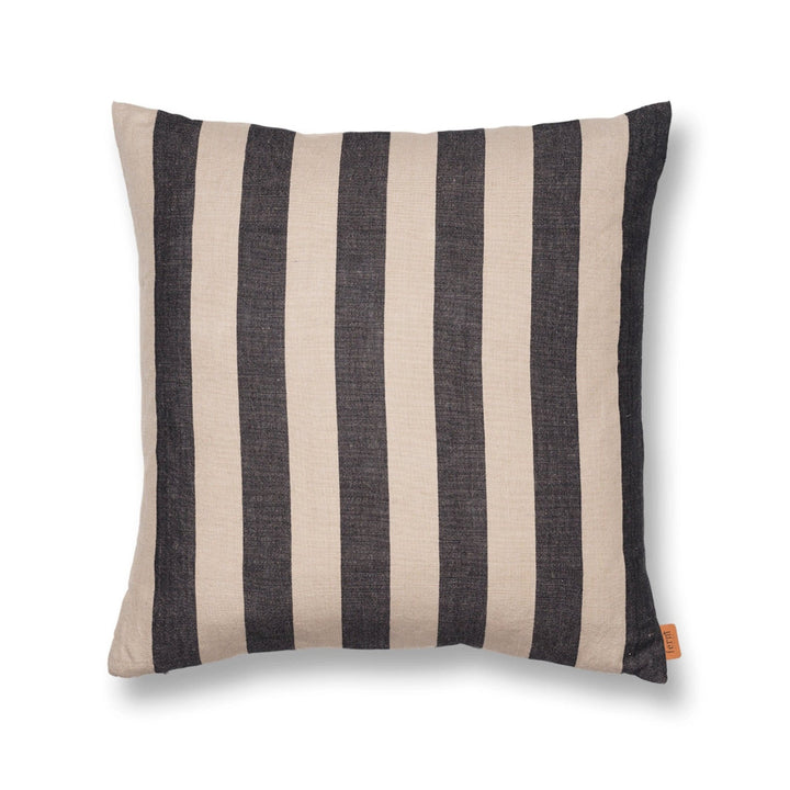 Grand Cushion - Ferm Living - Bedding + Pillows - Sand/ Black - HORNE