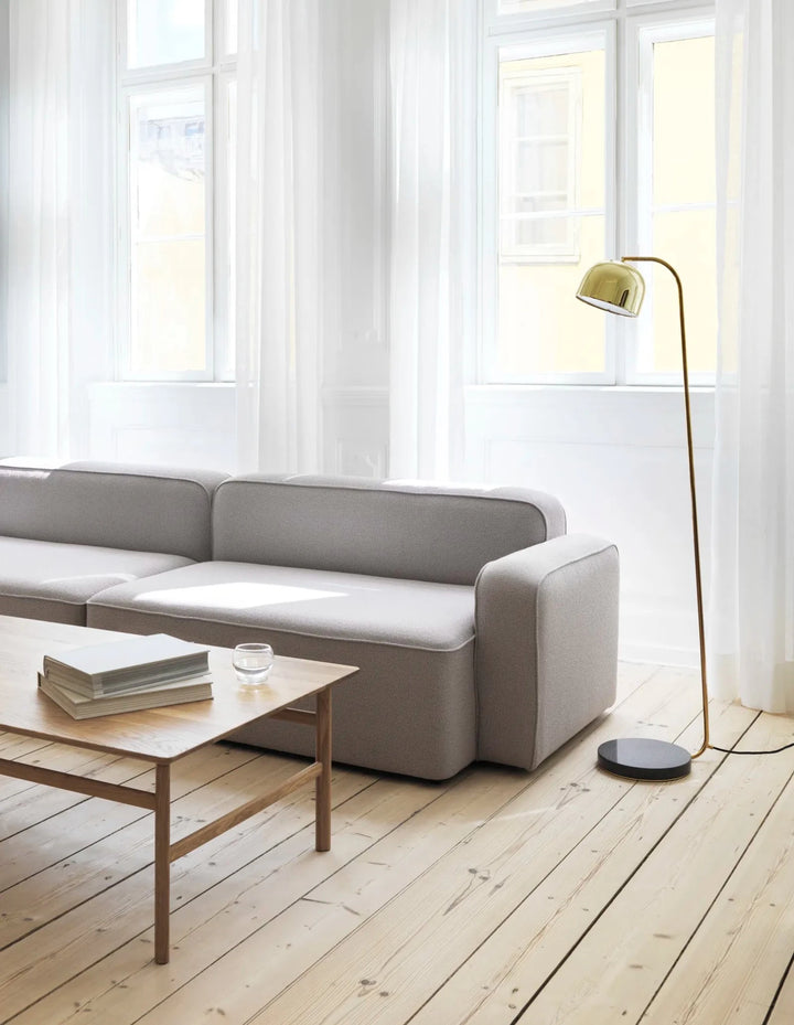 Grant Floor Lamp - Normann Copenhagen Floor Lamps - Brass - HORNE