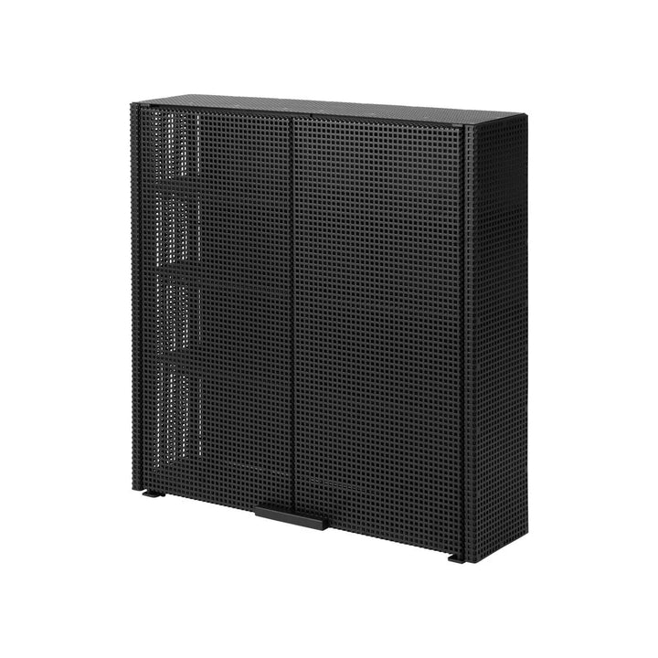 Grid Wall Cabinet - Kristina Dam Sideboards + Cabinets - Black - HORNE
