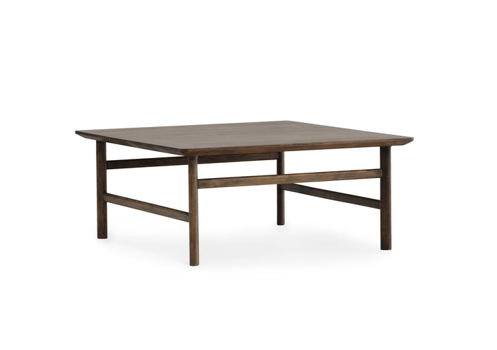 Grow Dining Table - Normann Copenhagen Coffee Tables - Grow Table 80 x 80 cm - Smoked oak - HORNE