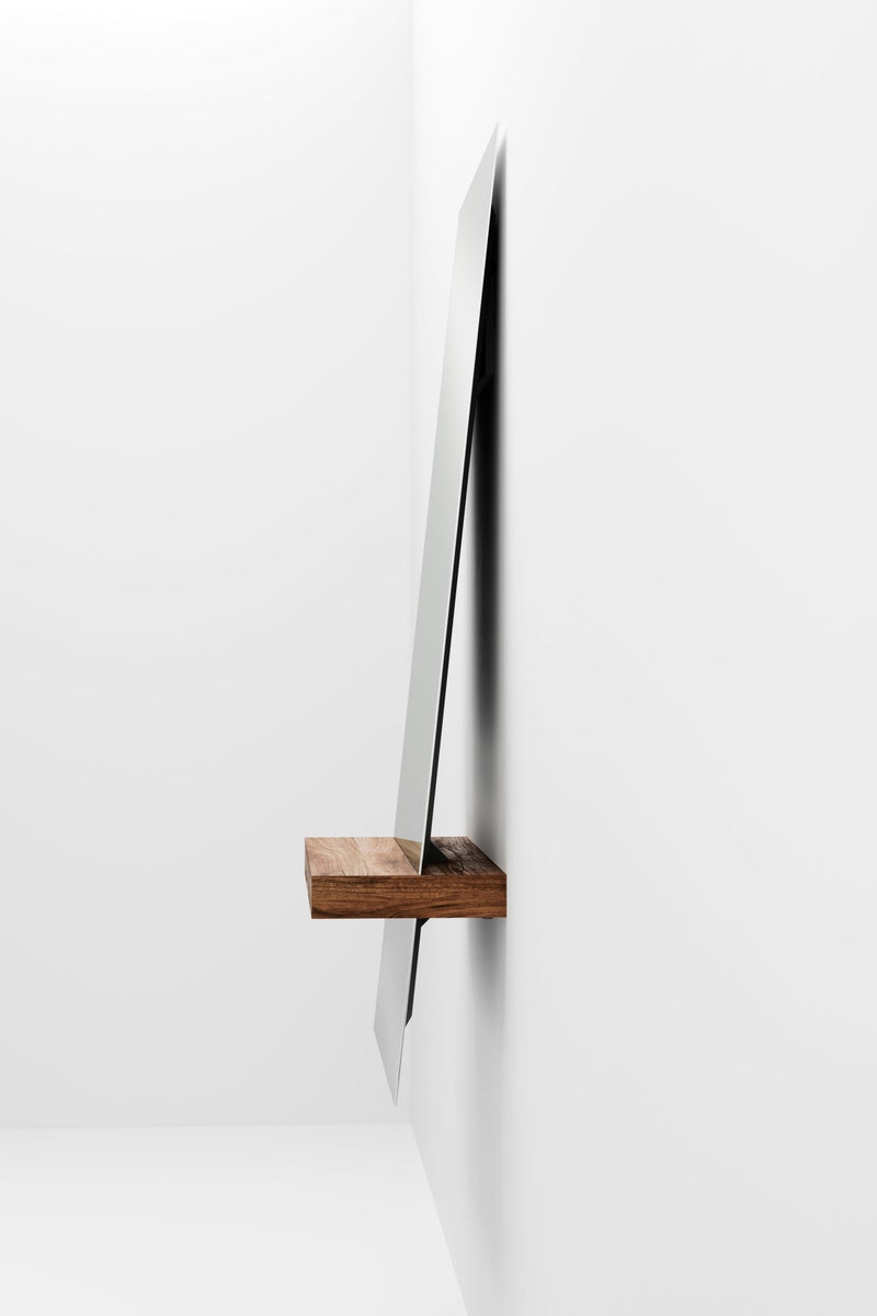 Guillotine Mirror - Per/Use Mirrors - Rectangular - Oak Natural Oiled - HORNE