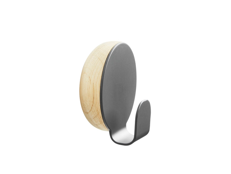 Haak Hook - Woud Coat + Key Racks - Dark grey - HORNE