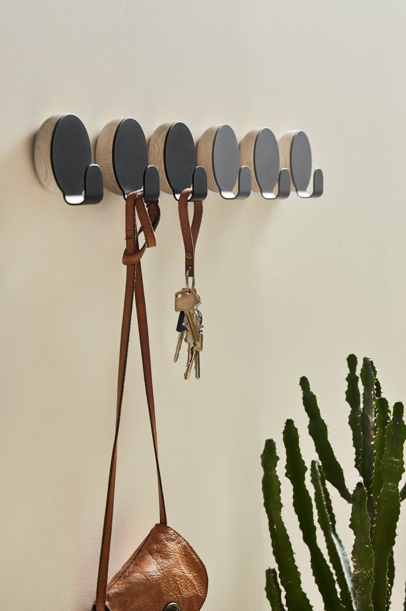 Haak Hook - Woud Coat + Key Racks - Dark grey - HORNE