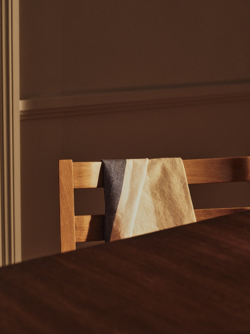 Hale Tablecloth - Ferm Living Kitchen & Dining - Cashmere/Mocha/Indigo Blue - HORNE