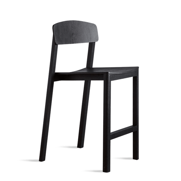 Halikko Bar Chair - Made By Choice Chairs - 29in - Black - HORNE