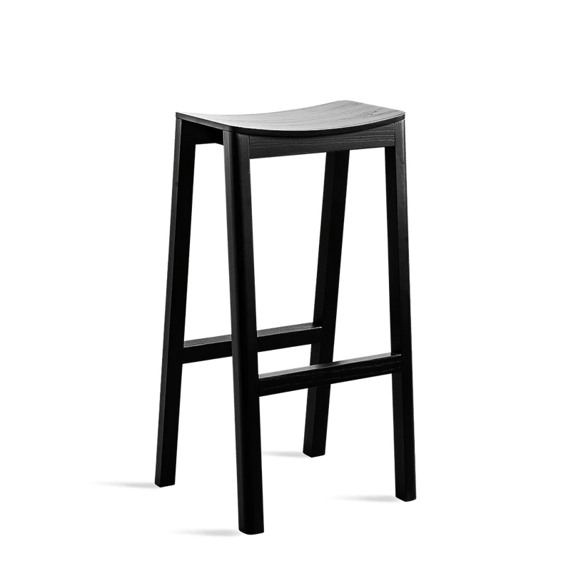 Halikko Bar Stool - Made By Choice Chairs - 25in - Black - HORNE