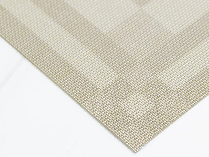 Handkerchief Rectangular Placemat - Set of 4 - Chilewich - Kitchen + Table Linens - Burnt Coral - HORNE