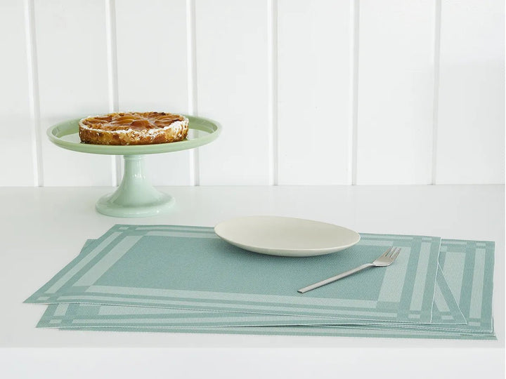 Handkerchief Rectangular Placemat - Set of 4 - Chilewich - Kitchen + Table Linens - Sea - HORNE