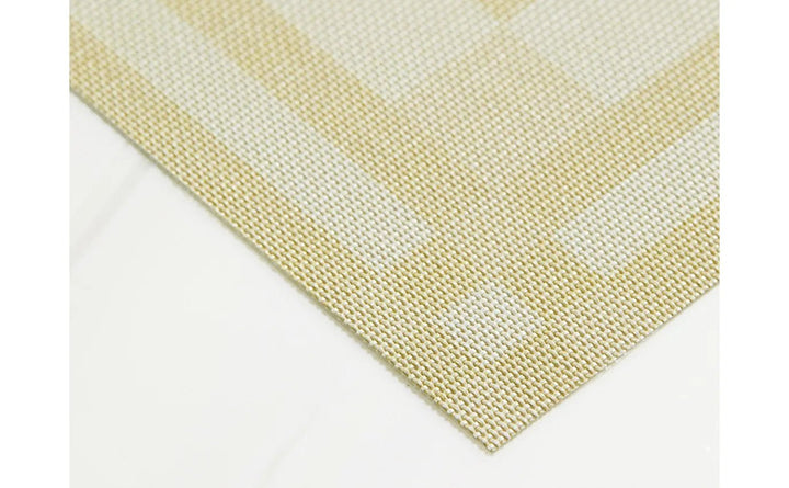 Handkerchief Rectangular Placemat - Set of 4 - Chilewich - Kitchen + Table Linens - Wheat - HORNE