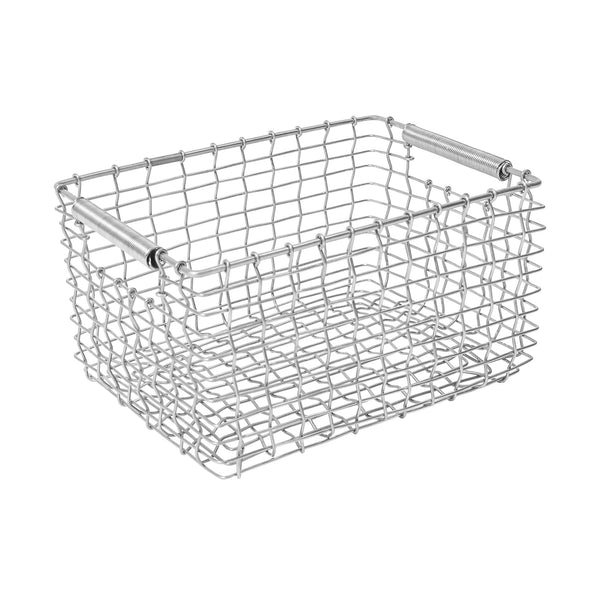 Handmade Wire Basket - Rectangular 15