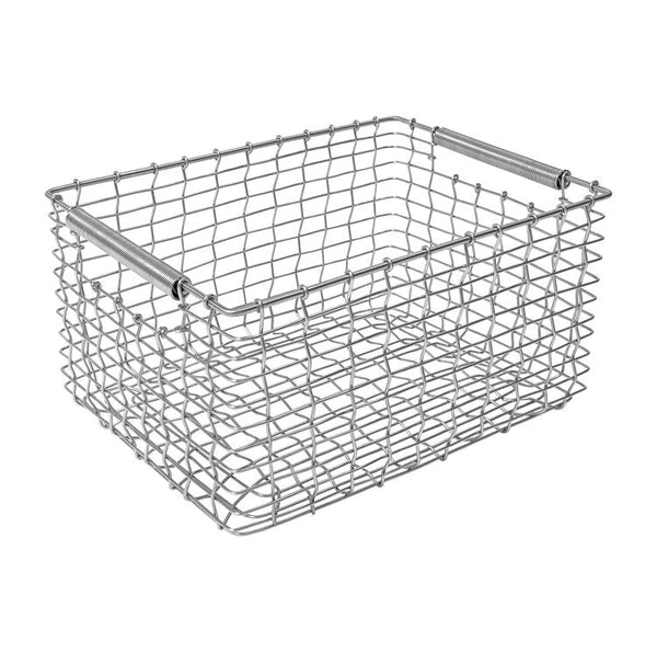 Handmade Wire Basket - Rectangular 19