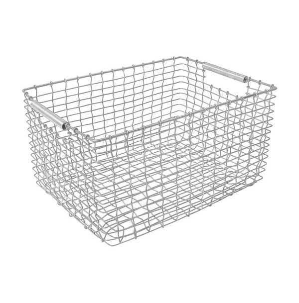 Korbo Handmade Wire Basket - Rectangular 23