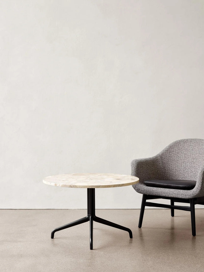 Harbour Column Lounge Table - Audo Copenhagen Tables + Desks - Kunis Breccia - HORNE