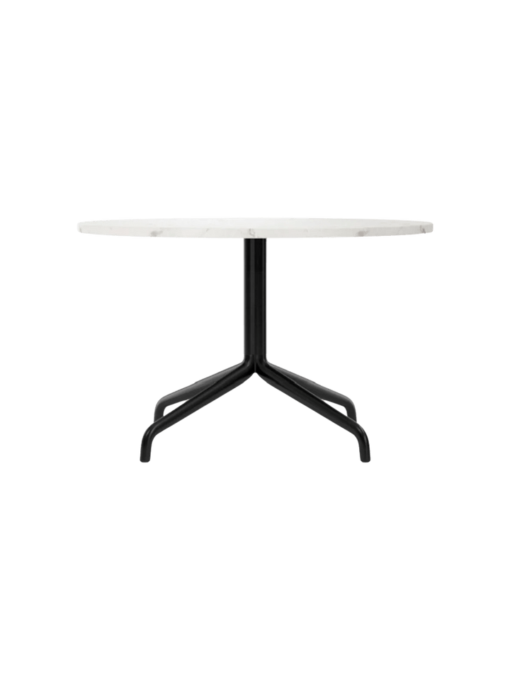 Harbour Column Lounge Table - Audo Copenhagen Tables + Desks - Estremoz Marble - HORNE
