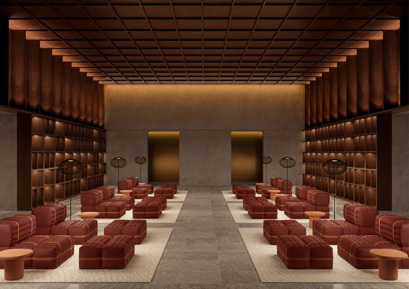 Haybale Lounge Chair with Footstool - Moooi Stools + Benches + Ottomans - Wabi Sabi - HORNE