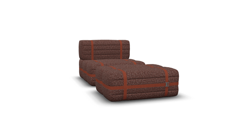 Haybale Lounge Chair with Footstool - Moooi Stools + Benches + Ottomans - Wabi Sabi - HORNE