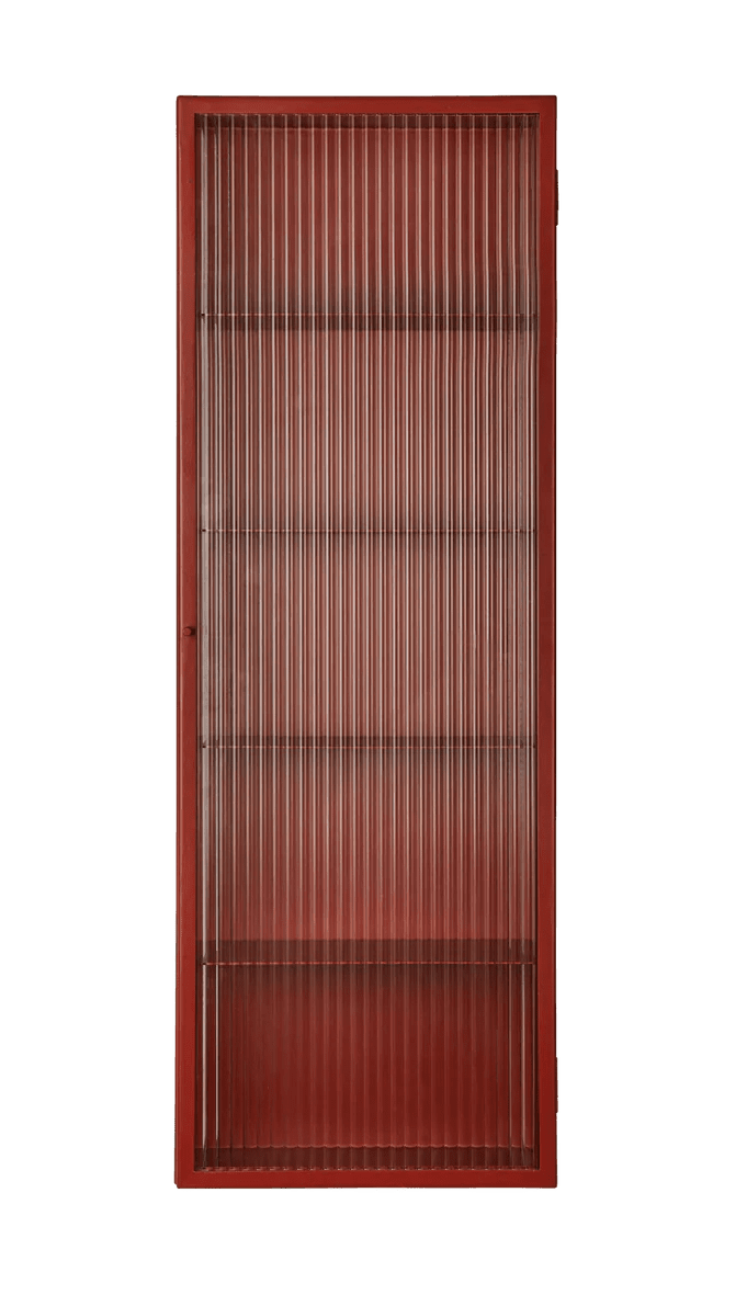 Haze Wall Cabinet - Tall - Ferm Living Storage + Organization - Black - HORNE