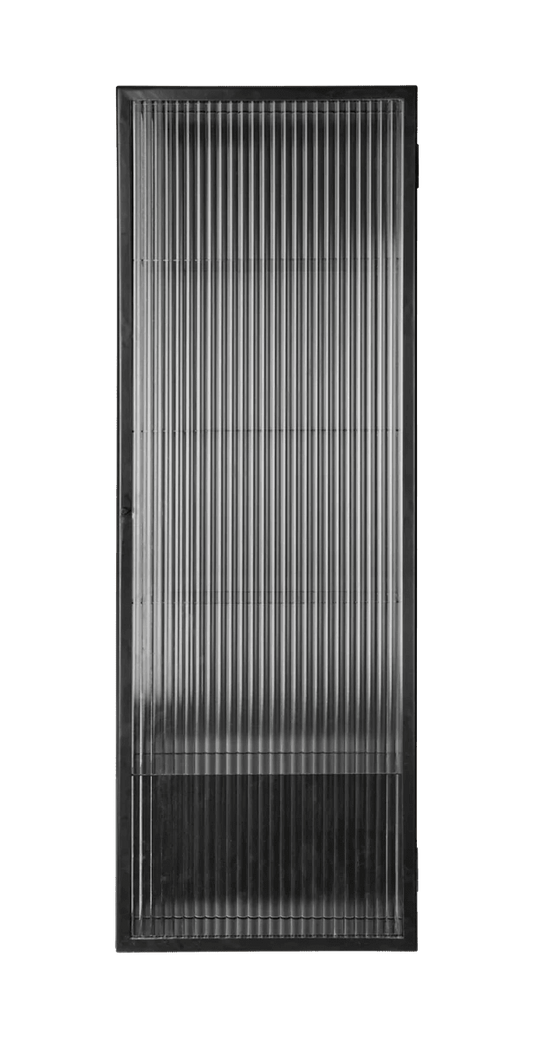 Haze Wall Cabinet - Tall - Ferm Living Storage + Organization - Black - HORNE