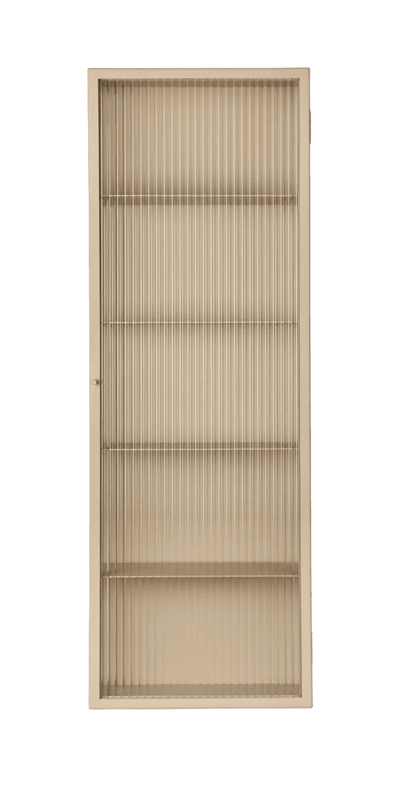 Haze Wall Cabinet - Tall - Ferm Living Storage + Organization - Cashmere - HORNE