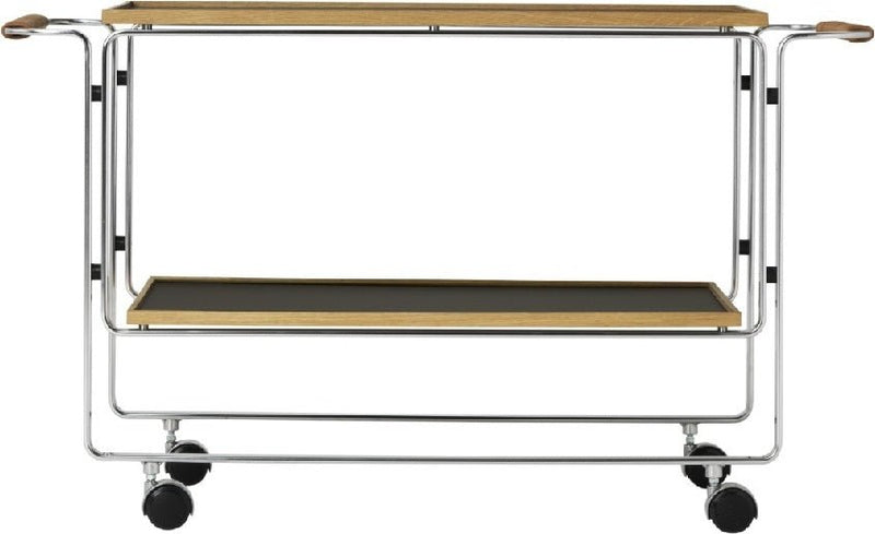 HB 128 Bar Cart - Lange Production Trolleys + Carts - Stainless Steel - HORNE