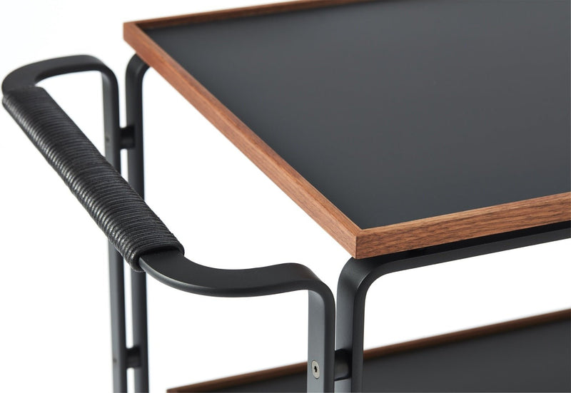 HB 128 Bar Cart - Lange Production Trolleys + Carts - Stainless Steel - HORNE