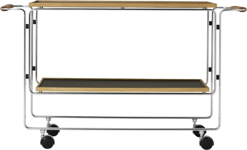 HB 128 Bar Cart - Lange Production Trolleys + Carts - Stainless Steel - HORNE